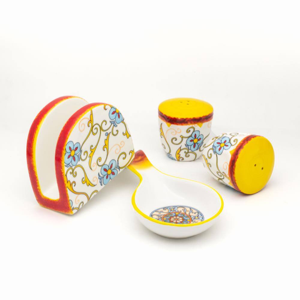 Euro Ceramica Duomo Table Accessory Set