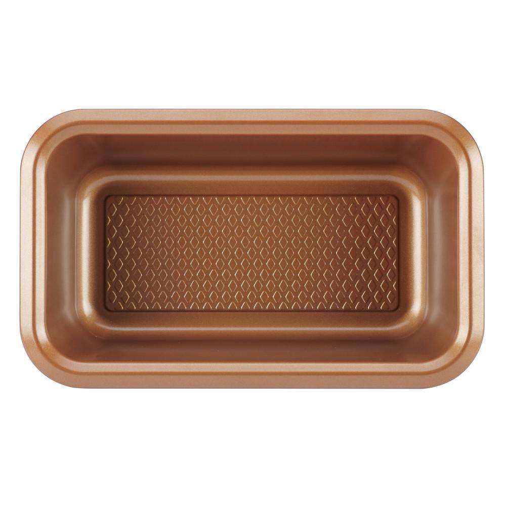 Ayesha Curry Bakeware Loaf Pan, 9-Inch x 5-Inch, Copper