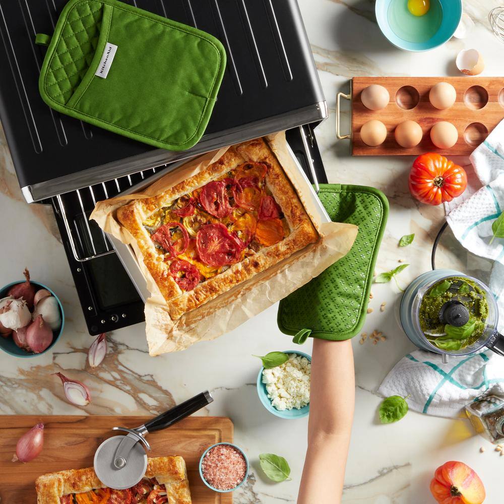 KitchenAid Asteroid Silicone Grip Matcha Pot Holder Set (2-Pack)