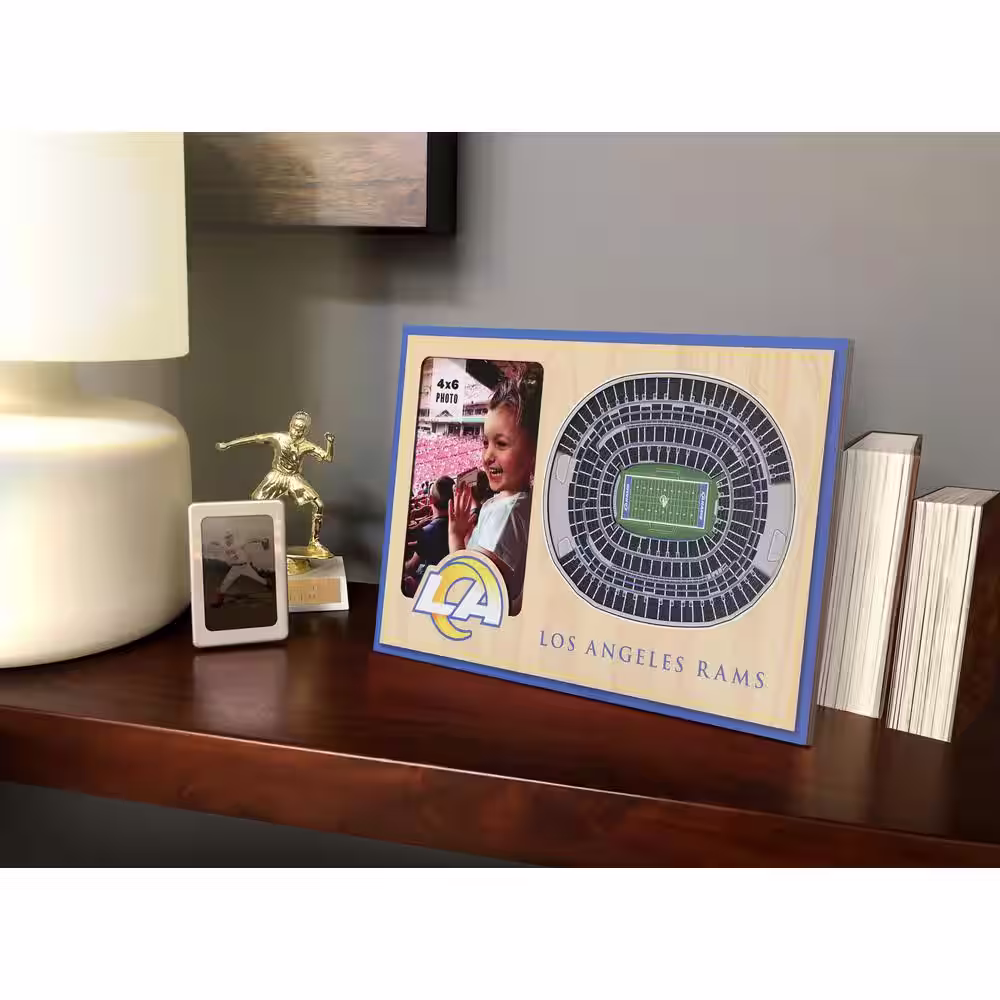 YouTheFan NFL Los Angeles Rams 3D StadiumView Picture Frame