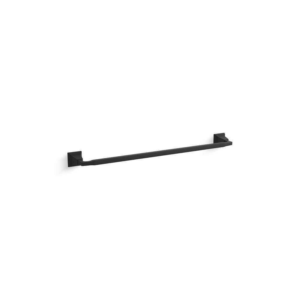 KOHLER Kallan 3-Piece Bathroom Hardware Set in Matte Black