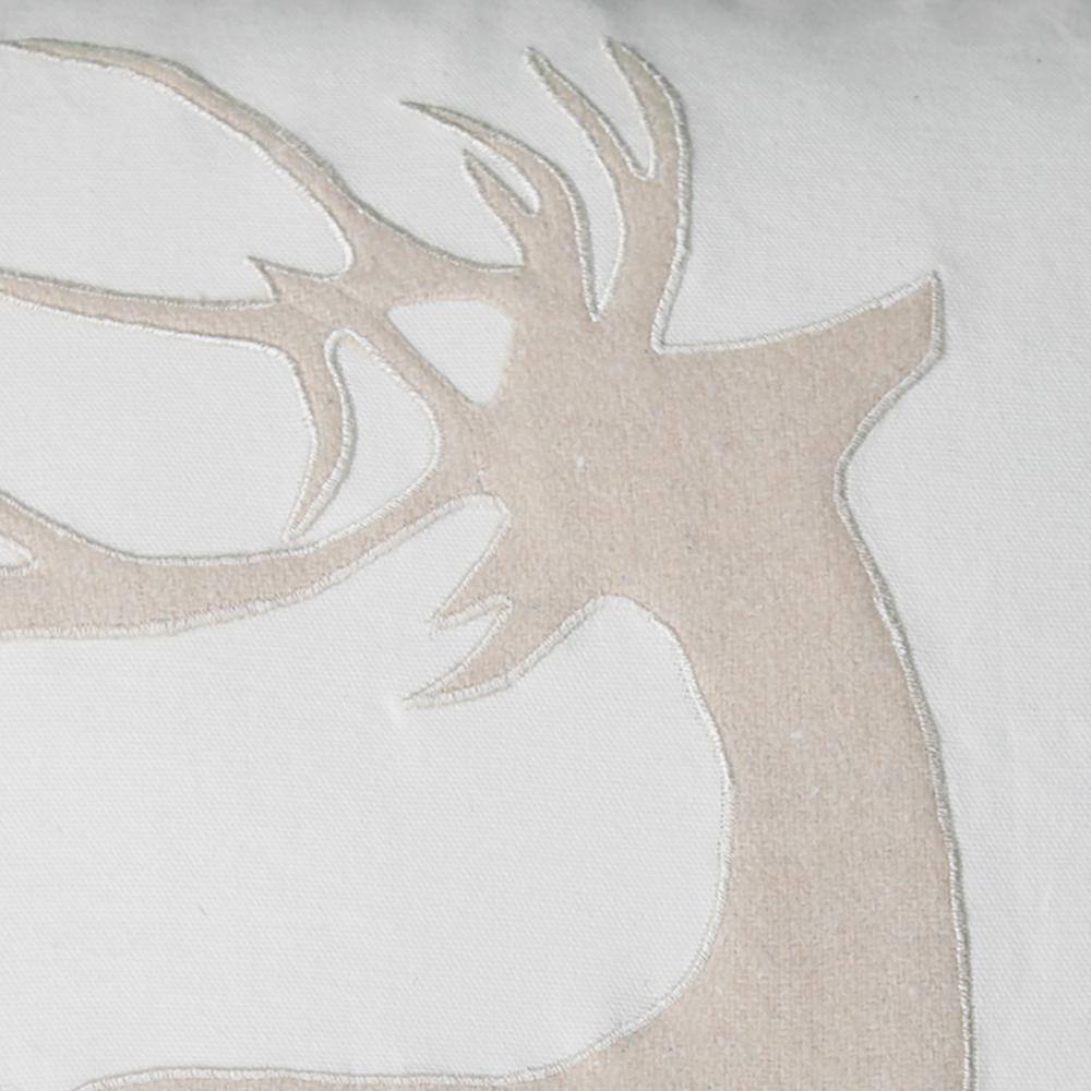 Rizzy Home Holiday Dear Polyester Standard Throw Pillow