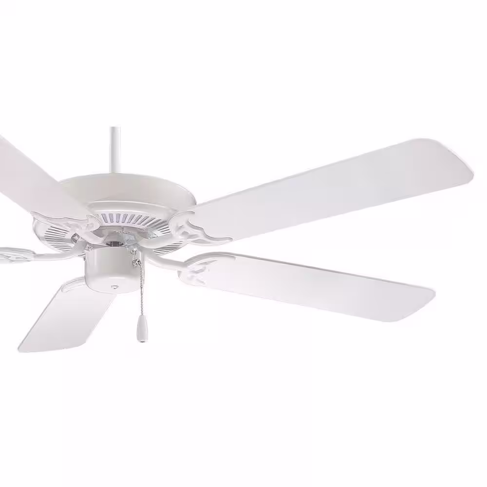 MINKA-AIRE Contractor 52 in. Indoor White Ceiling Fan