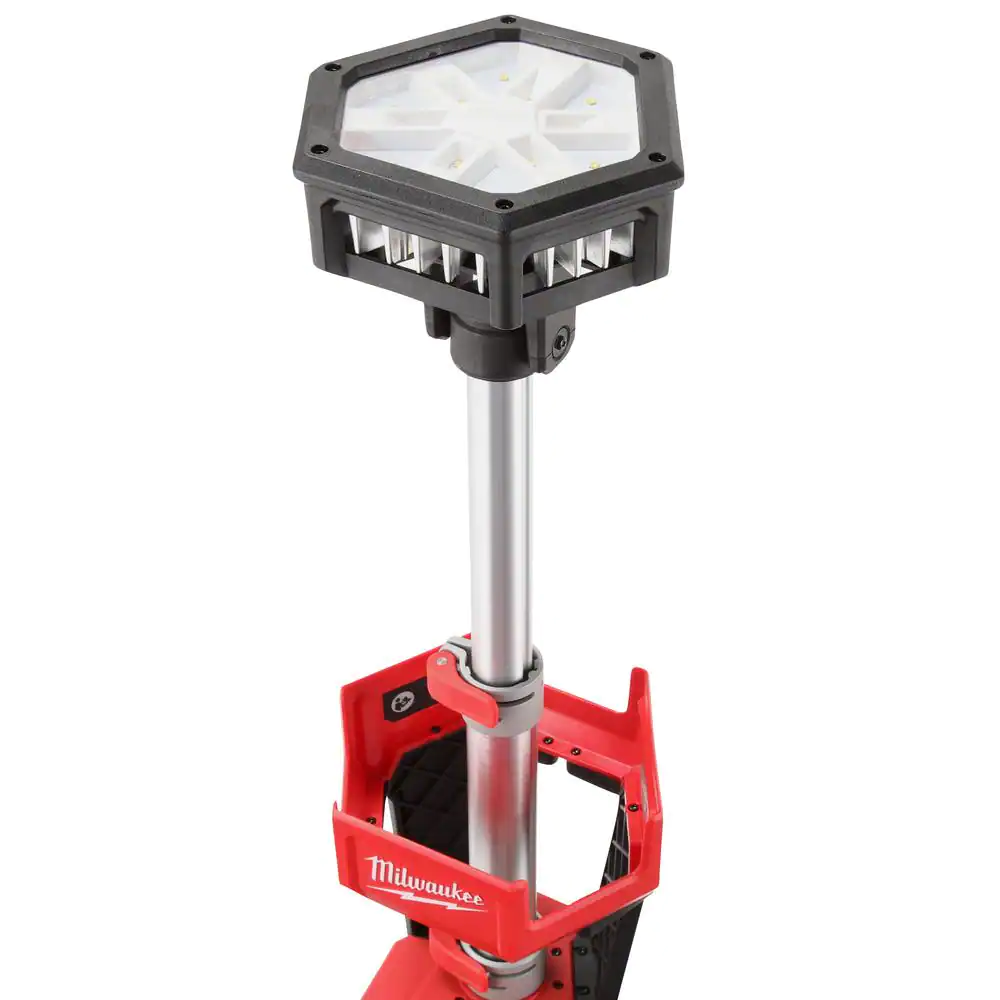 Milwaukee M18 18-Volt Lithium-Ion Cordless Rocket Dual Power Tower Light with M18 LED Flood Light