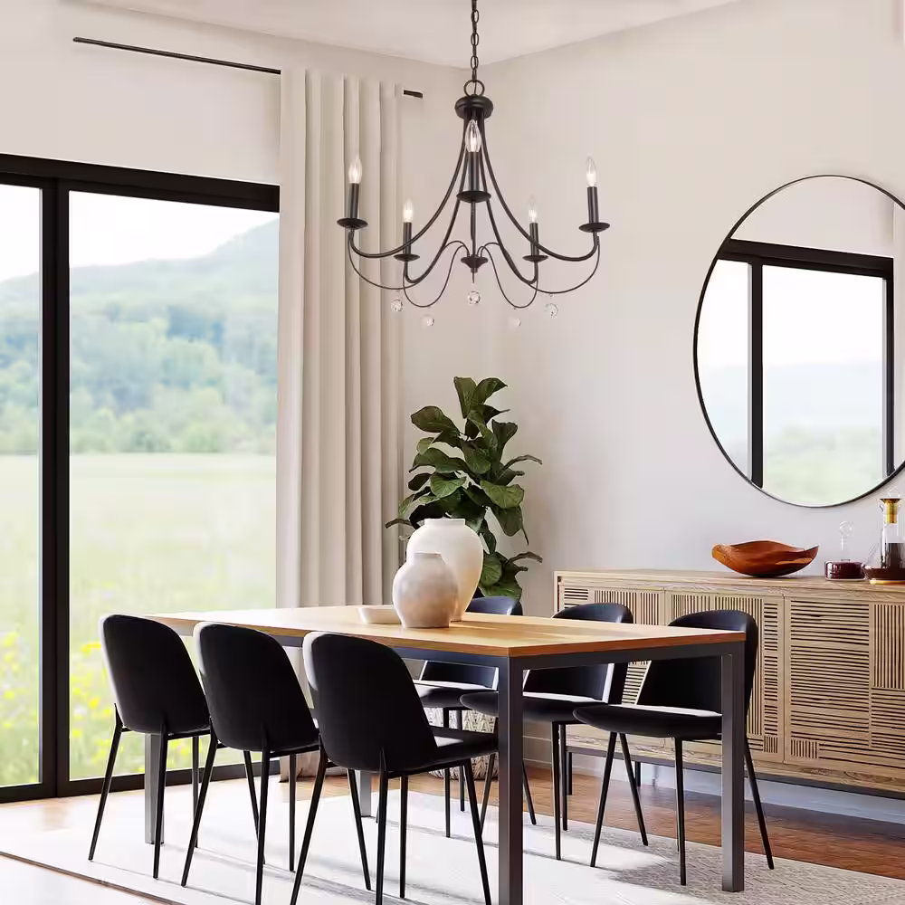 Uolfin Modern Island Candlestick Chandelier Light Delilah 24