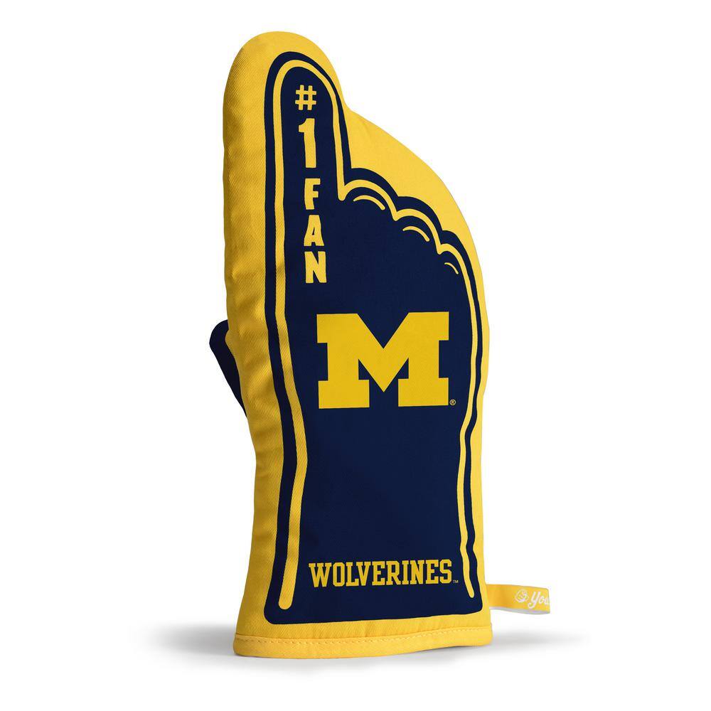 YouTheFan Michigan Wolverines #1 Oven Mitt