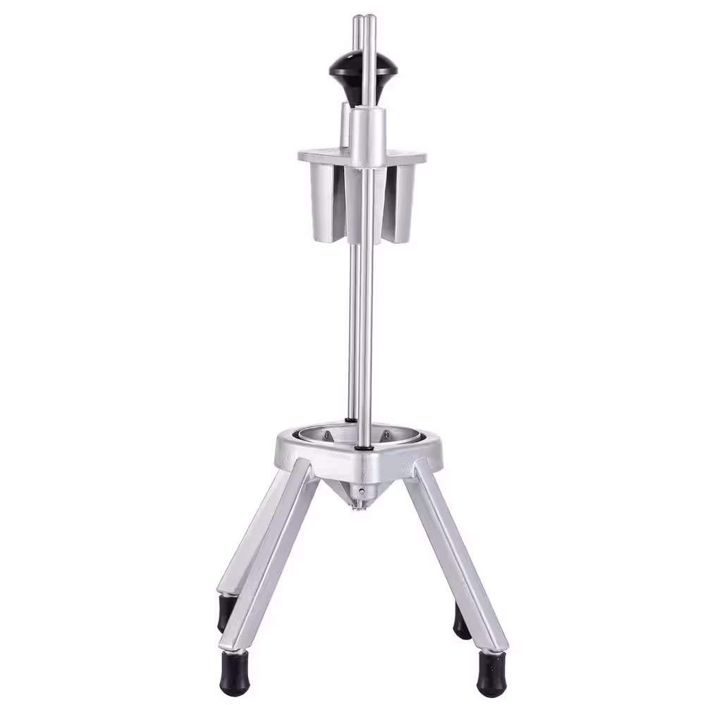 VEVOR 6-Section Commercial Wedger Stainless Steel Blade Fruit Lime Slicer Lemon Cutter for Home Bar Restaurant, Sliver