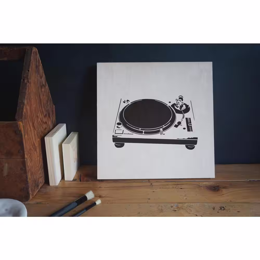Stencil1 Turntable Stencil