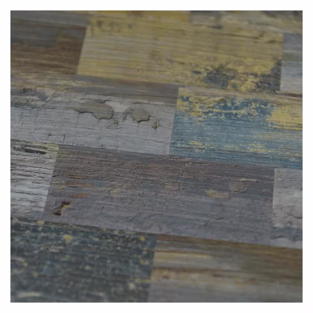 Art3dwallpanels Subway Backsplash Yellow Rust 12 in. x 12 in. PVC Peel and Stick Tile (10 sq.ft./Case)