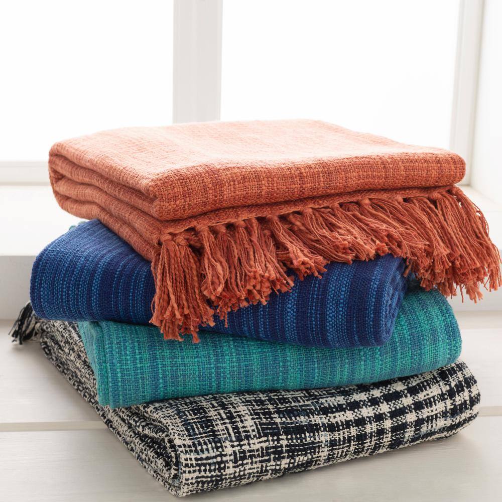 Artistic Weavers Luneta Dark Blue Throw Blanket