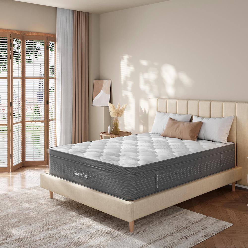 Sweetnight King Medium Memory Foam 14