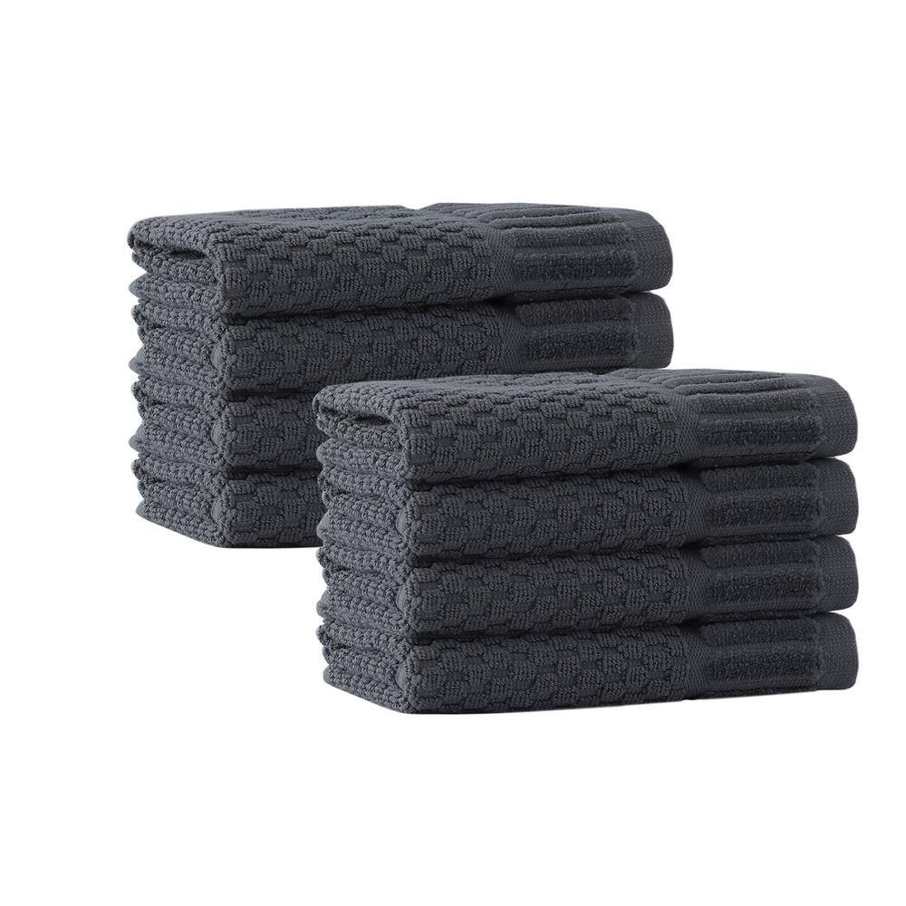 None Timaru Turkish Cotton 8-Piece Wash Towels