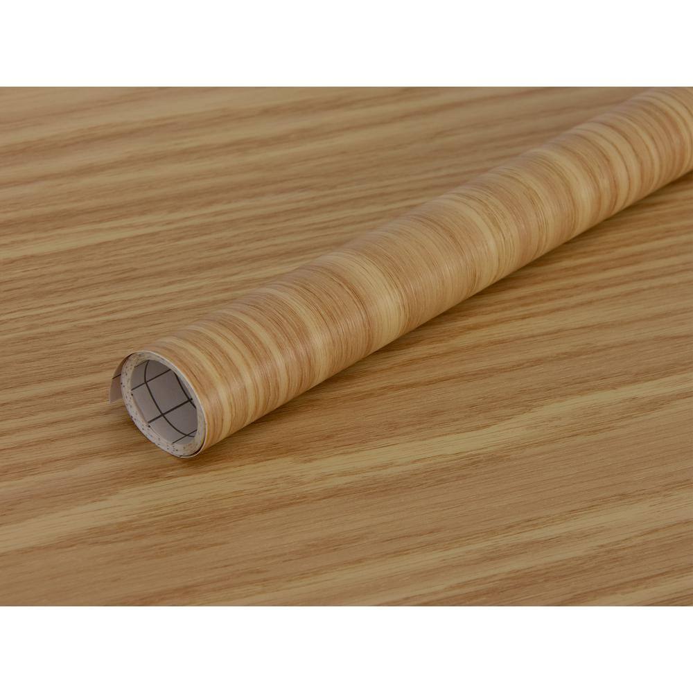 Fablon Oak Rustic Brown Adhesive Film (Set of 2)