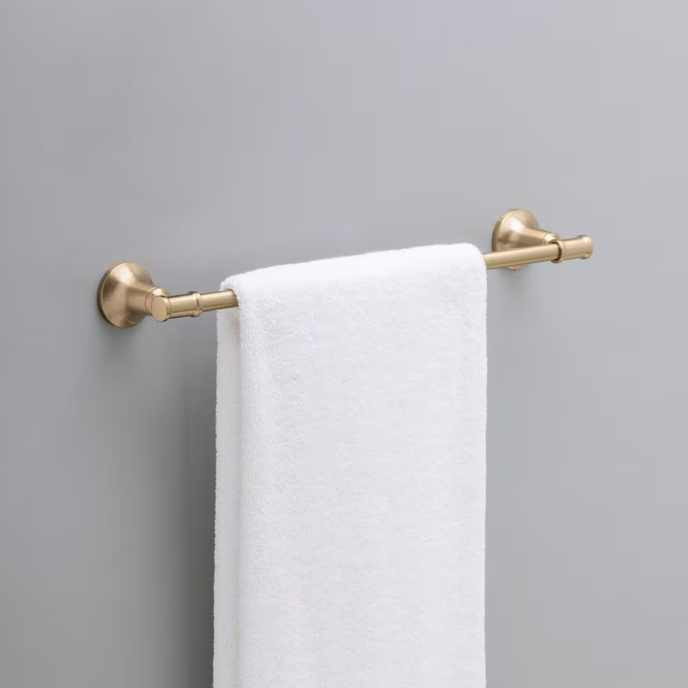 Delta Chamberlain 18 in. Wall Mount Towel Bar in Champagne Bronze