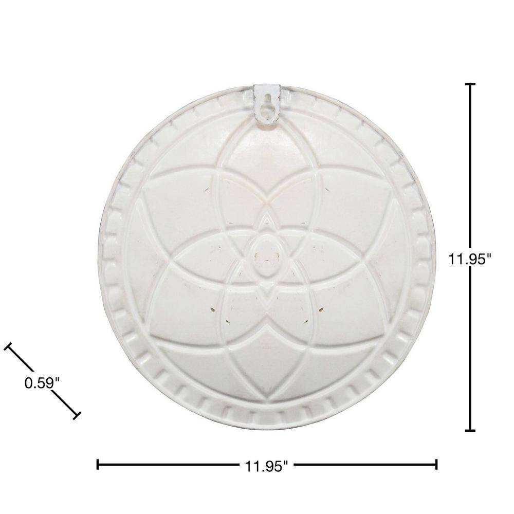 Stratton Home Decor Set of 3 Mykonos Metal Plates Wall Dcor