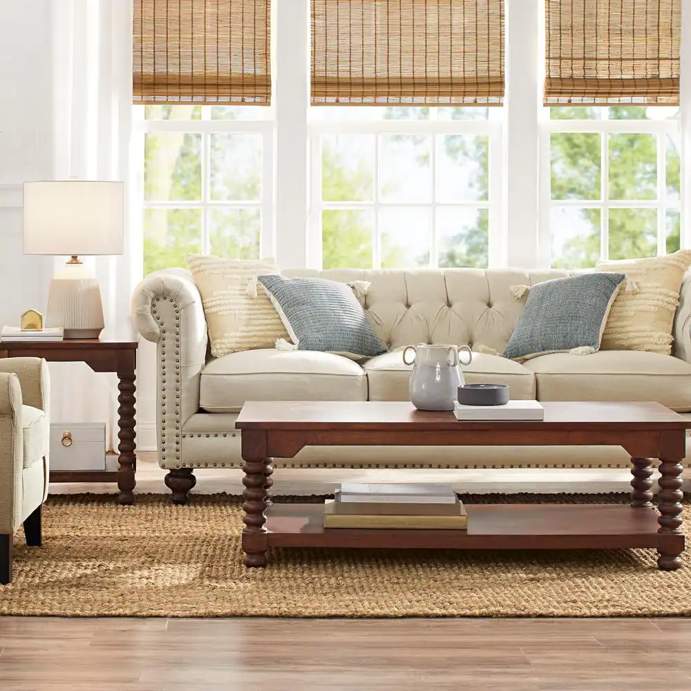 nuLOOM Renton 24 in. Cream Transitional Table Lamp with Shade