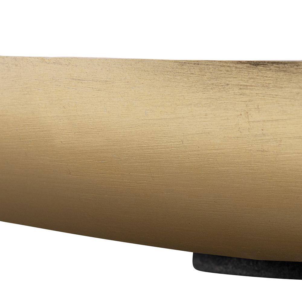 Kate and Laurel Stovring Gold Decorative Tray