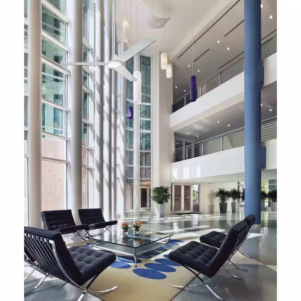 Westinghouse Jax Industrial-Style 56 in. White Ceiling Fan with Wall Control