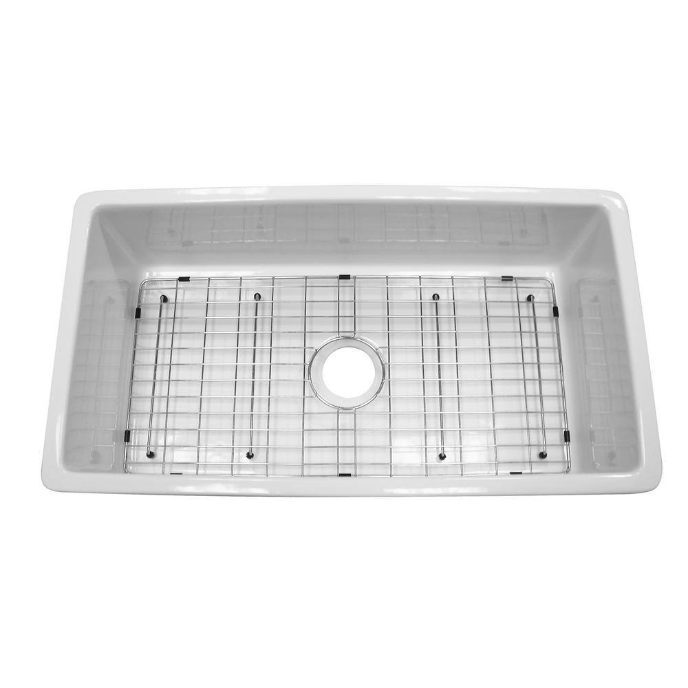Barclay Products Hayley 31 in. x 13-1/2 in. Wire Grid for Single Bowl Kitchen Sinks in Stainless Steel