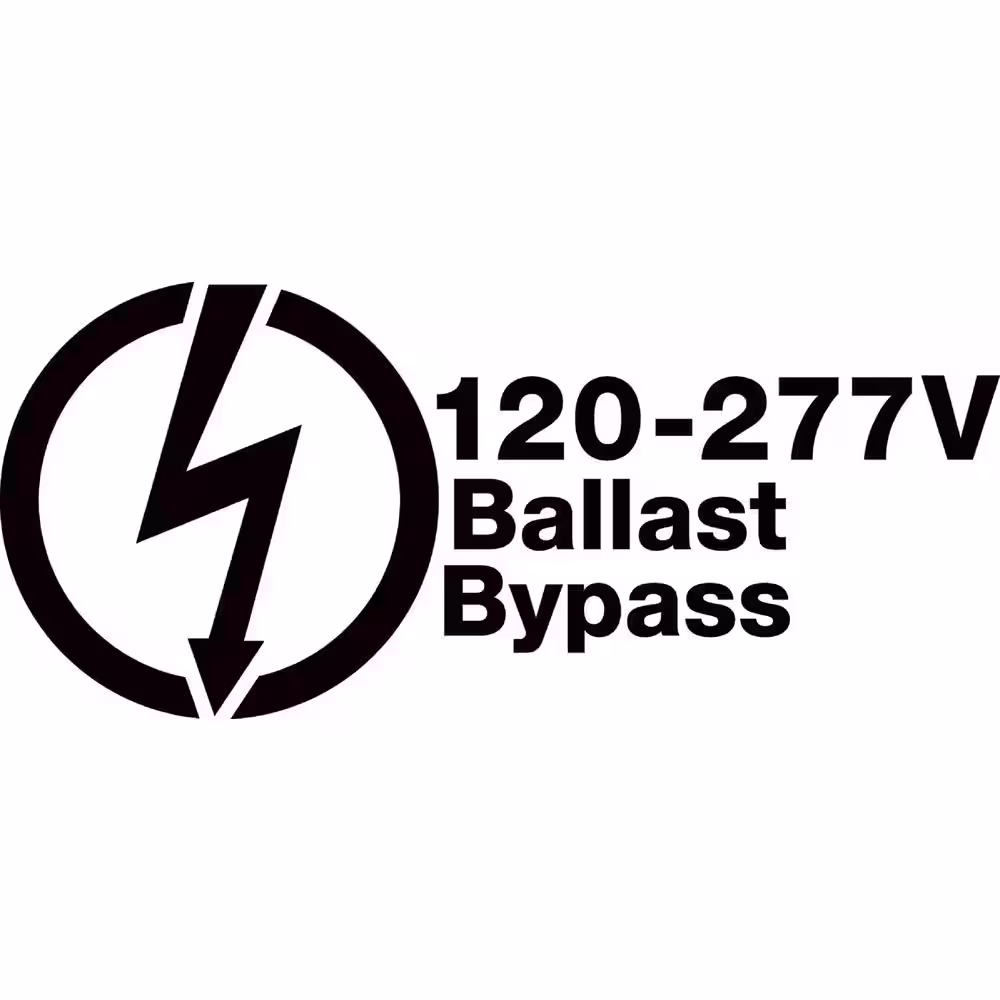 HALCO LIGHTING TECHNOLOGIES 8 ft. 42-Watt T8 Non-Dimmable LED Linear Light Bulb Type B Bypass Double Ended Single Pin Daylight 5000K (2-Pack)