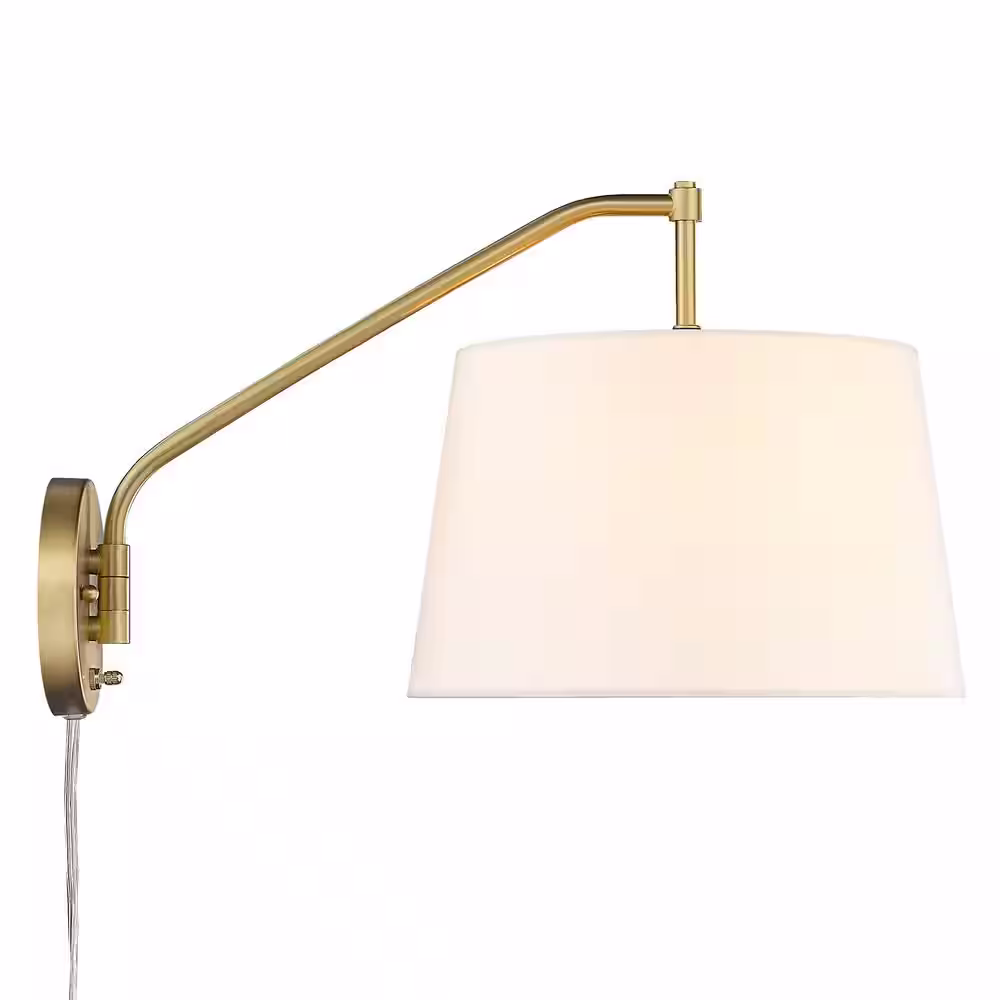 Golden Lighting Ryleigh 0.75 in. 1-Light Brushed Champagne Bronze Sconce