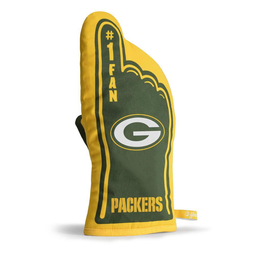 YouTheFan Green Bay Packers #1 Oven Mitt