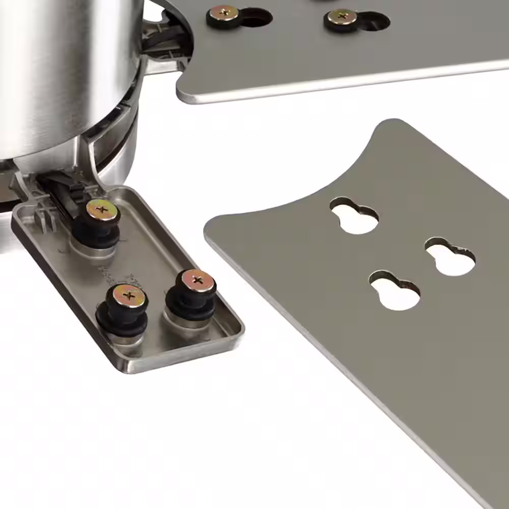 Hampton Bay Zandra 52 in. White Changing Integrated LED Brushed Nickel Smart Hubspace Ceiling Fan with Light Kit and Remote Included