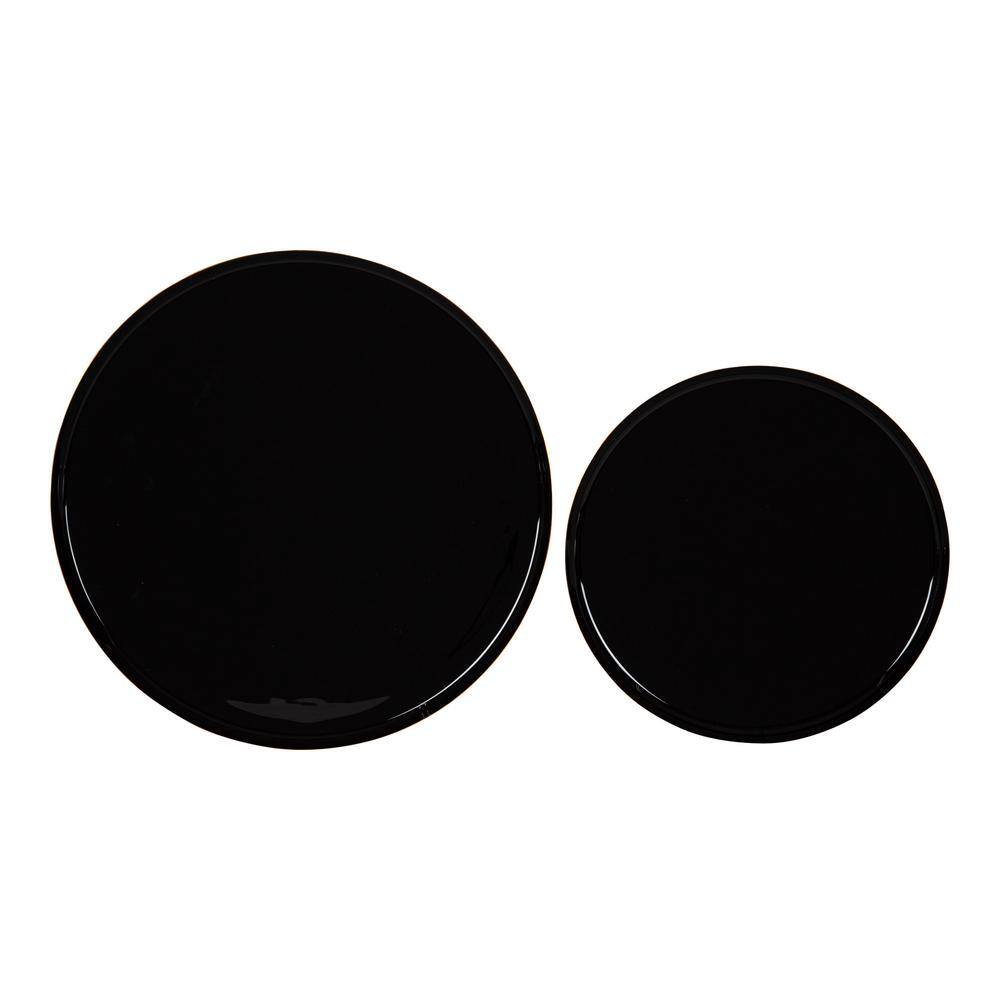 Kate and Laurel Neila Black Decorative Tray