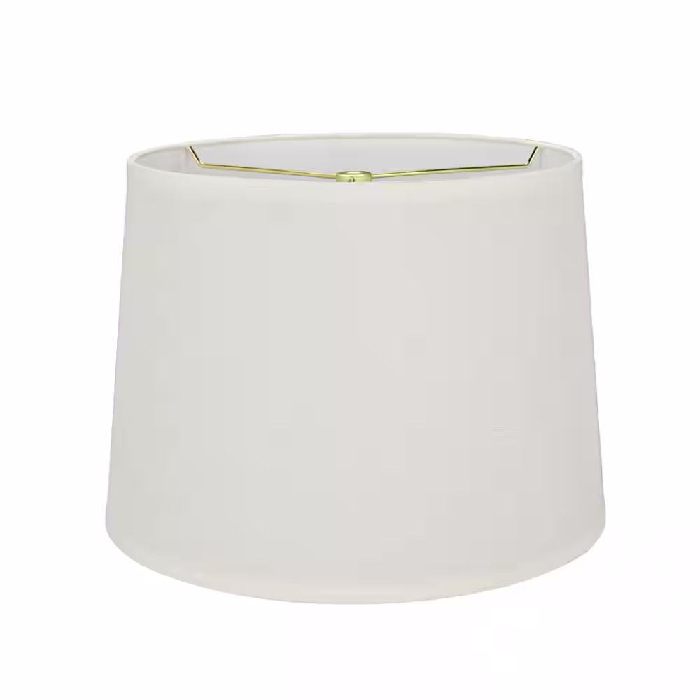 Aspen Creative Corporation 14 in. x 10 in. Off-White Hardback Empire Lamp Shade