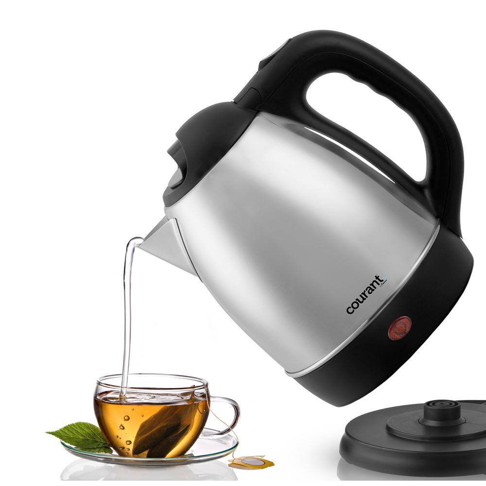 Courant 7.18-Cup Cordless Electric Kettle in Stainless Steel