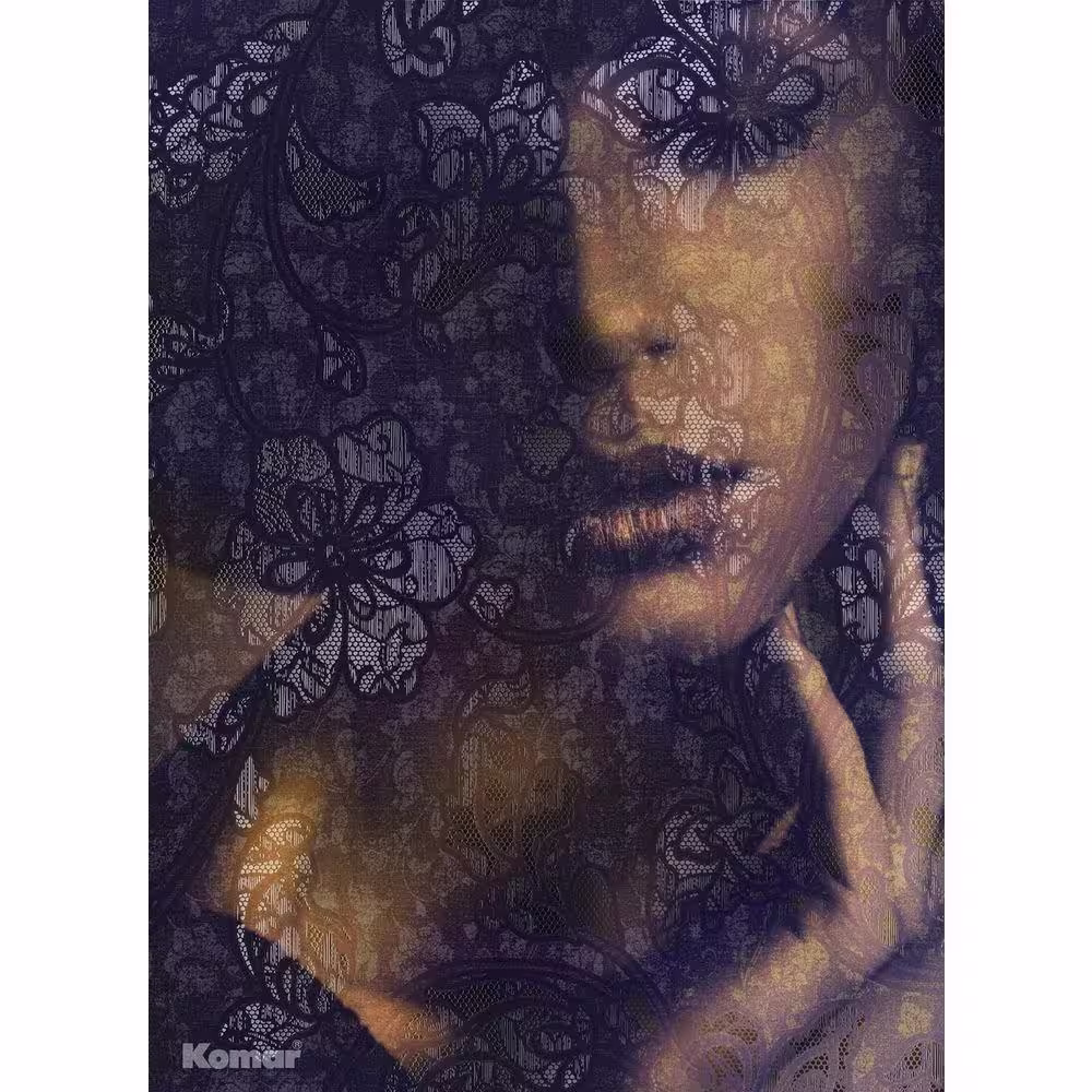 Komar 98 in. x 72 in. Lace Wall Mural