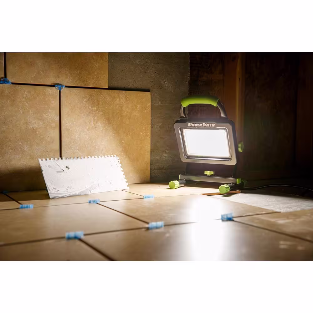 PowerSmith 7,000 Lumens LED Portable Work Light with 5 ft. Power Cord