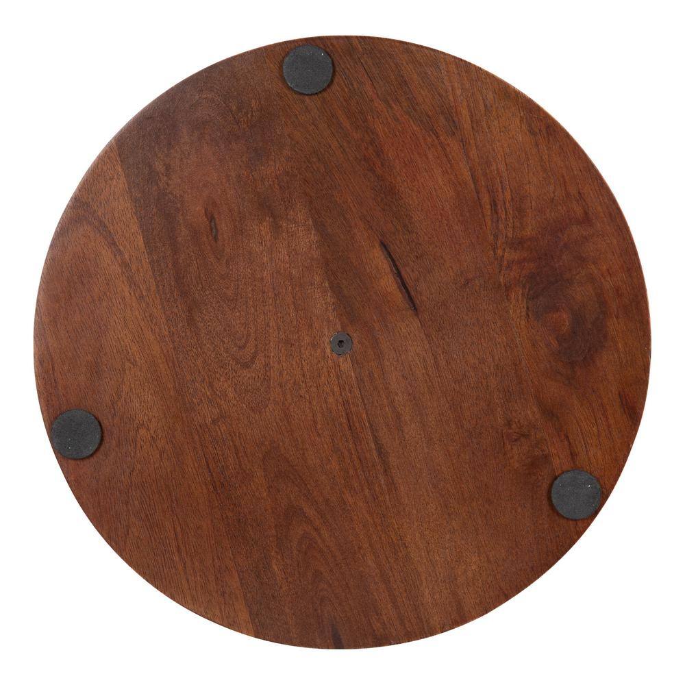 Kate and Laurel Lipton Walnut Brown Decorative Tray