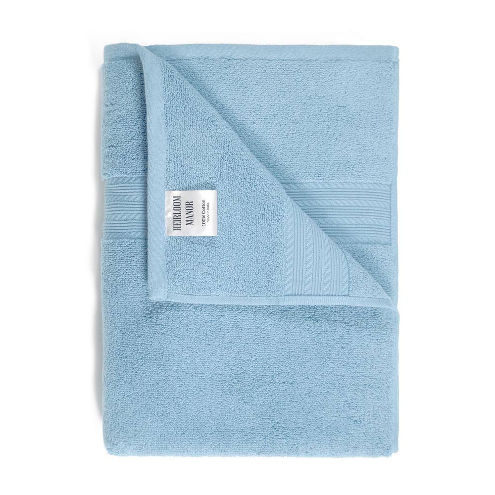 None Estella 6-Piece Aquamarine 0 Twist Cotton Bath Towel Set