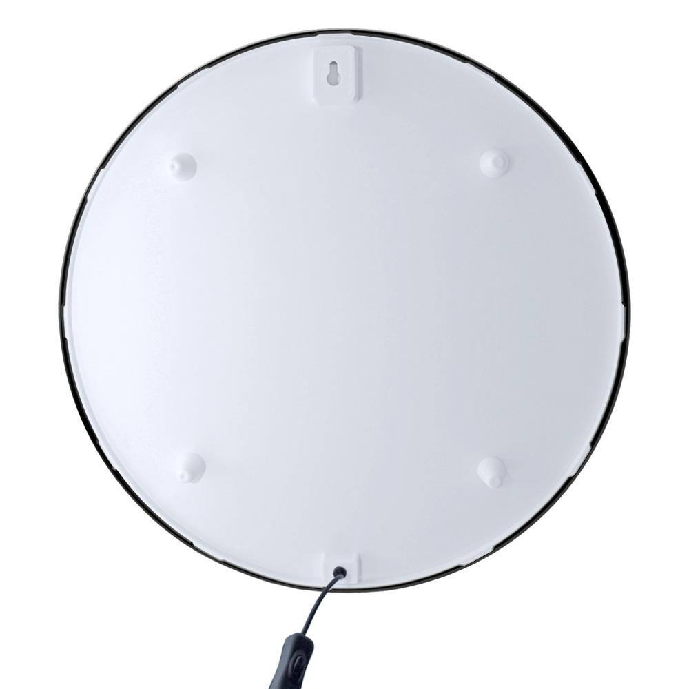 None San Jose Sharks: Round Slimline Lighted Wall Sign 18 in. L x 18 in. W 2.5 in. D