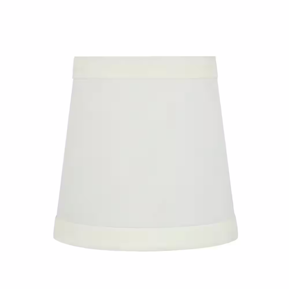 Aspen Creative Corporation 4 in. x 4 in. Off White Hardback Empire Lamp Shade (6-Pack)