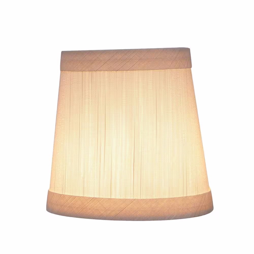 Aspen Creative Corporation 4 in. x 4 in. Eggshell Hardback Empire Lamp Shade (2-Pack)