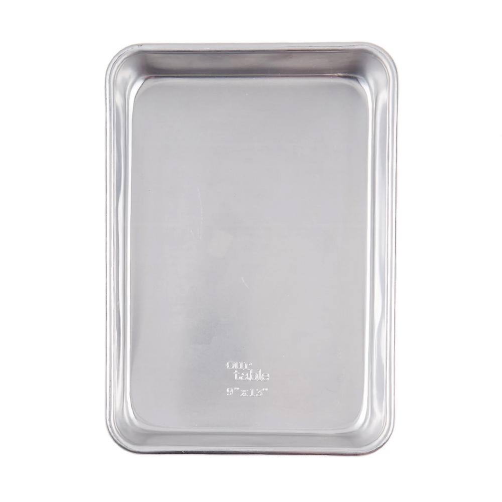 None 13 in. x 9 in. Aluminum Deep Cake Pan