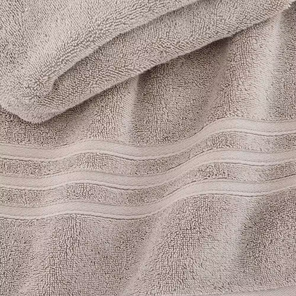 Home Decorators Collection Turkish Cotton Ultra Soft Riverbed Taupe Hand Towel