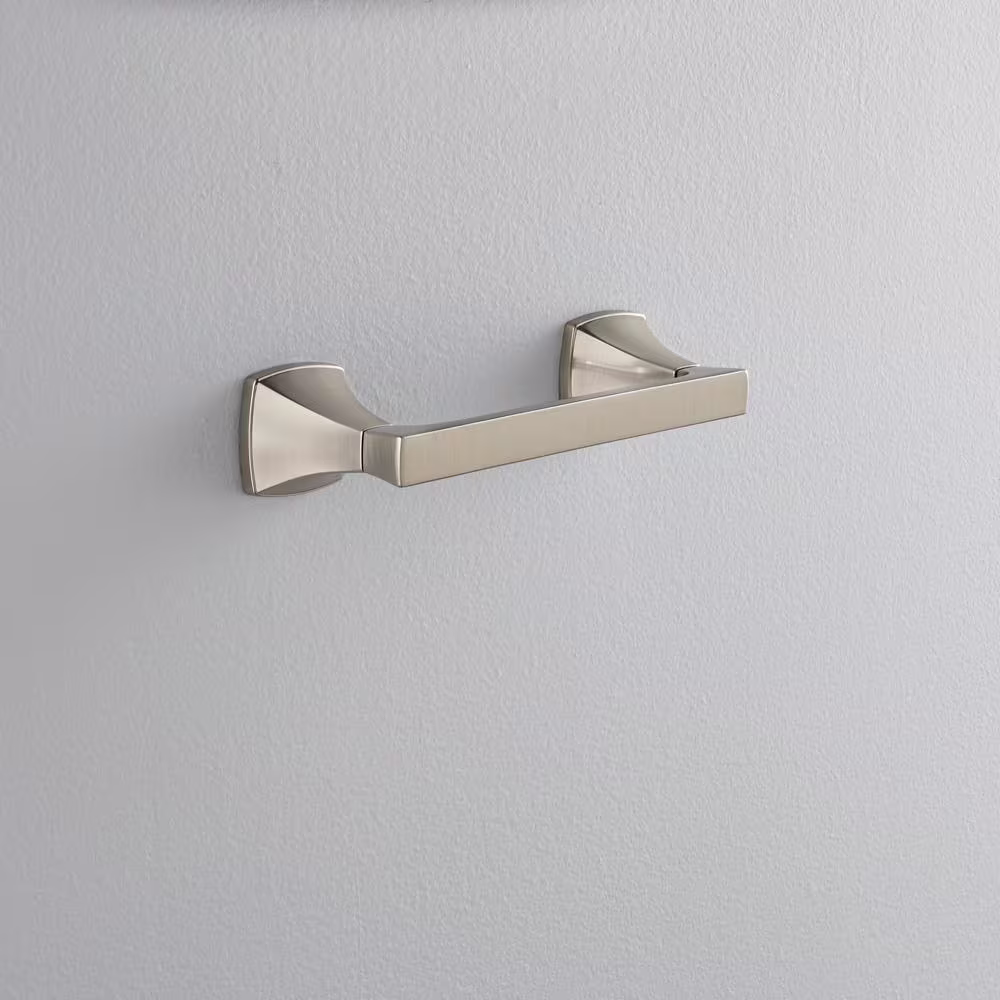 Pfister Venturi Double Post Toilet Paper Holder in Brushed Nickel