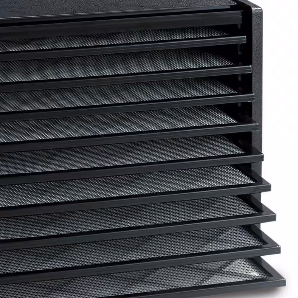 Excalibur 9-Tray Black Food Dehydrator with Digital 48-HR Timer