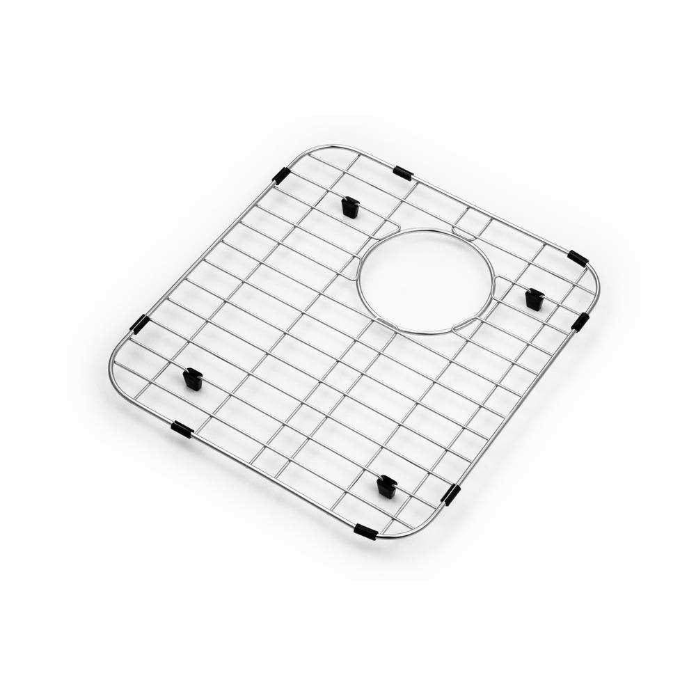 HOUZER Wirecraft 15 in. x 13.75 in. Bottom Grid for Kitchen Sinks in Stainless Steel