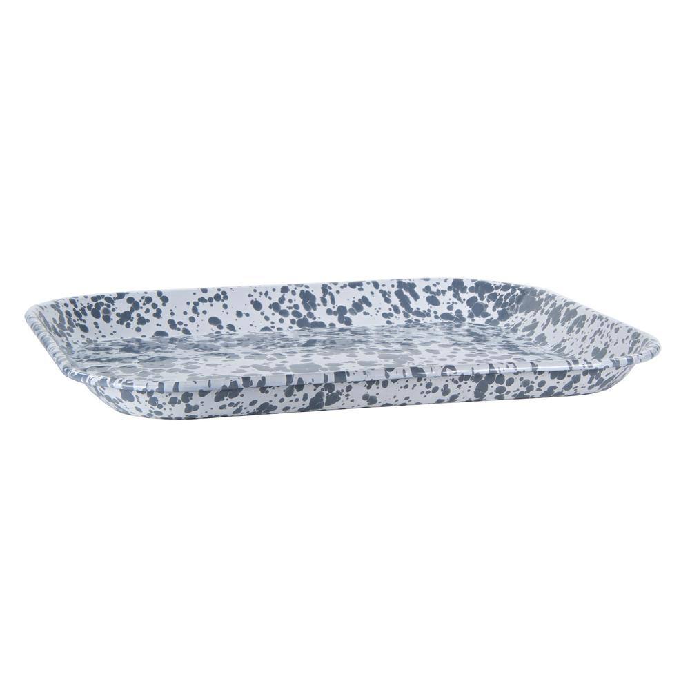 Golden Rabbit Grey Swirl 12.5 in. x 16 in. Half Sheet