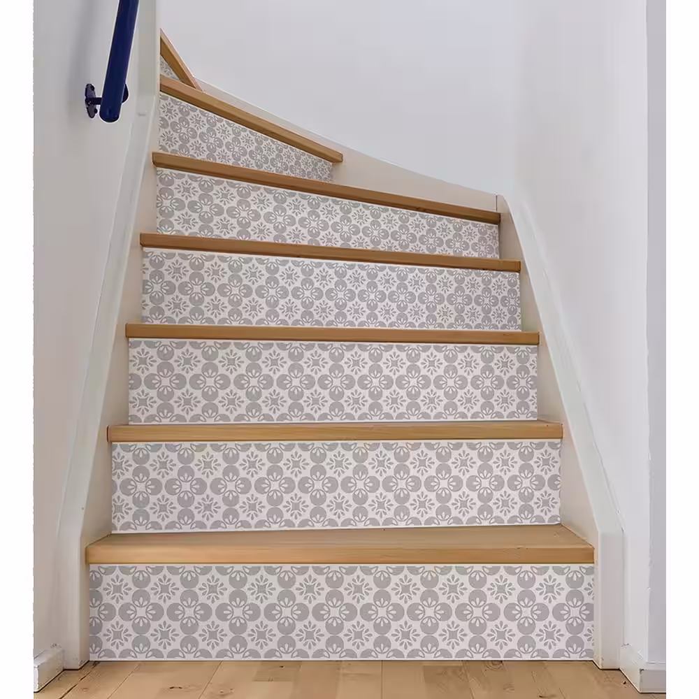 WallPops 6.5 in. x 144 in. Scandia Stair Stripe Decal