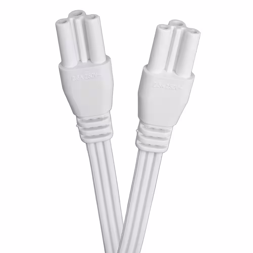 ETi 5 ft. Linking Cord Compatible with ETi Linkable Shop Lights and Linkable Strip Lights