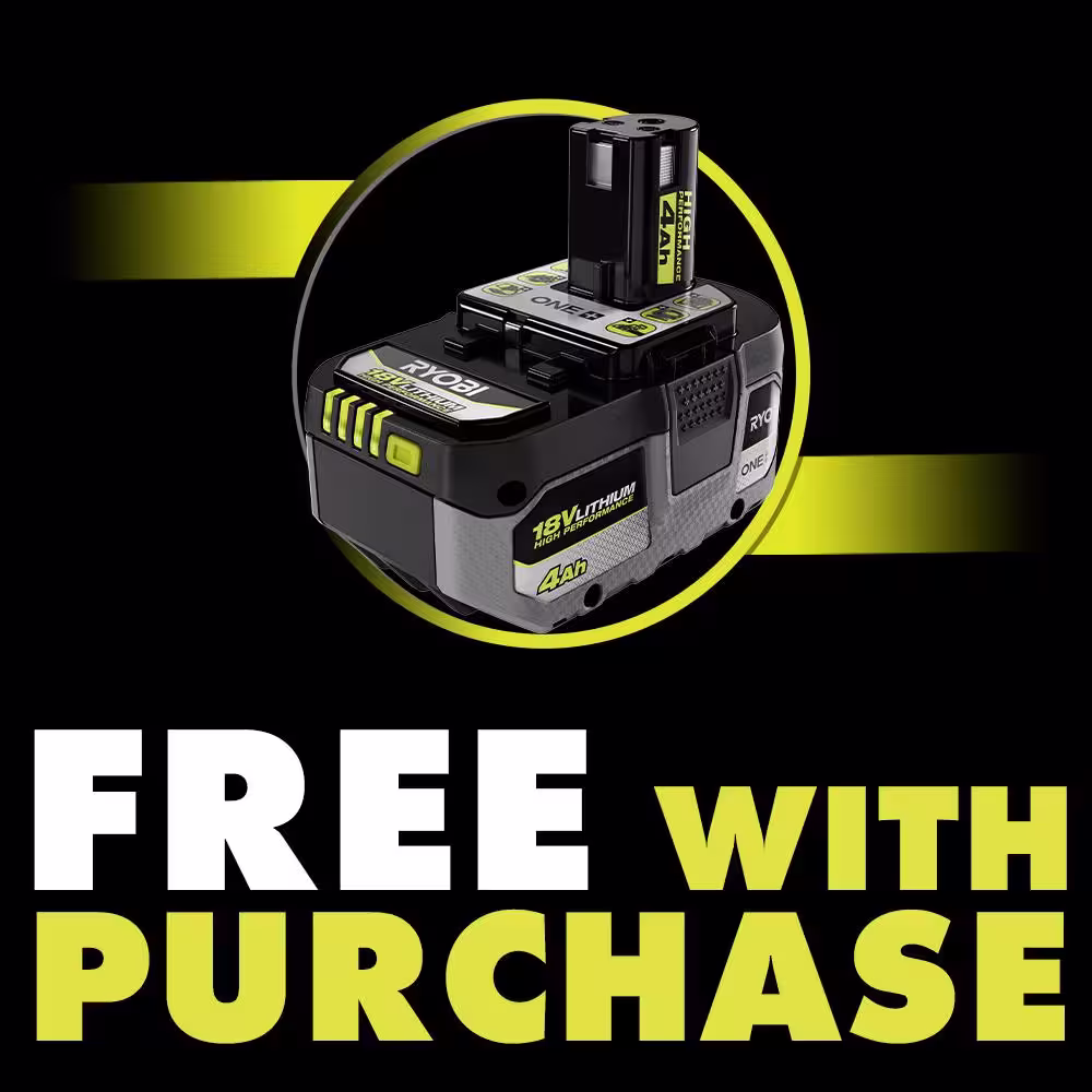 RYOBI ONE+ HP 18V Brushless Cordless 10 in. Sliding Compound Miter Saw Kit w/ (2) 4.0 Ah HIGH PERFORMANCE Batteries & Charger