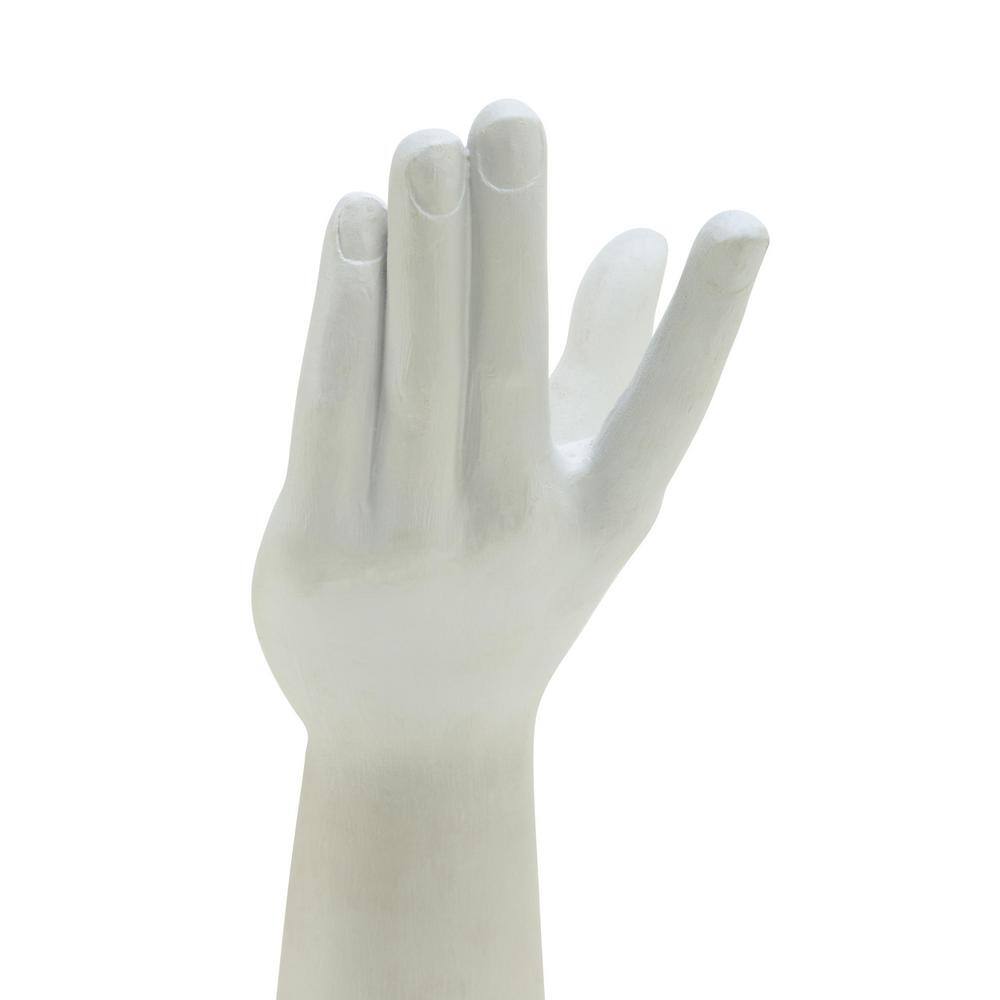 Tripar 11.75 in. White Resin Jewelry Holder