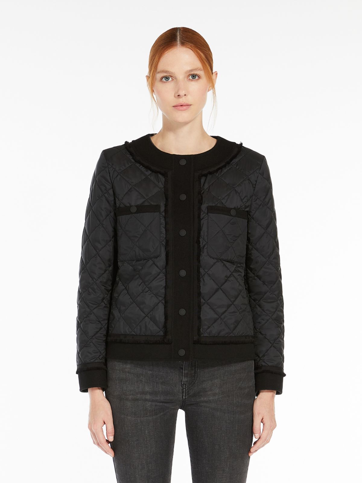 WEEKEND MAX MARA Water-repellent fabric and double-sided wool jacket