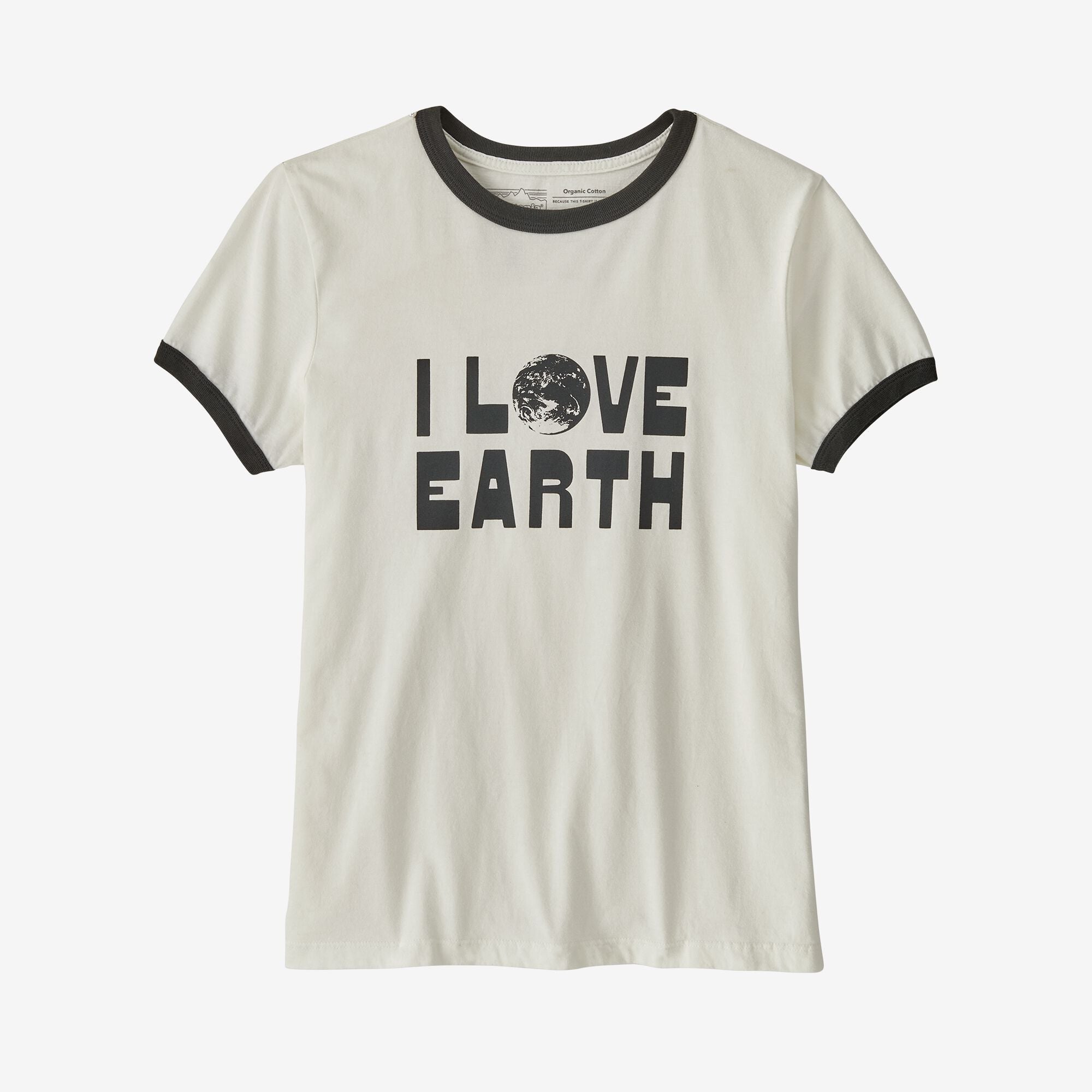 Women's Earth Love Organic Ringer Tee
