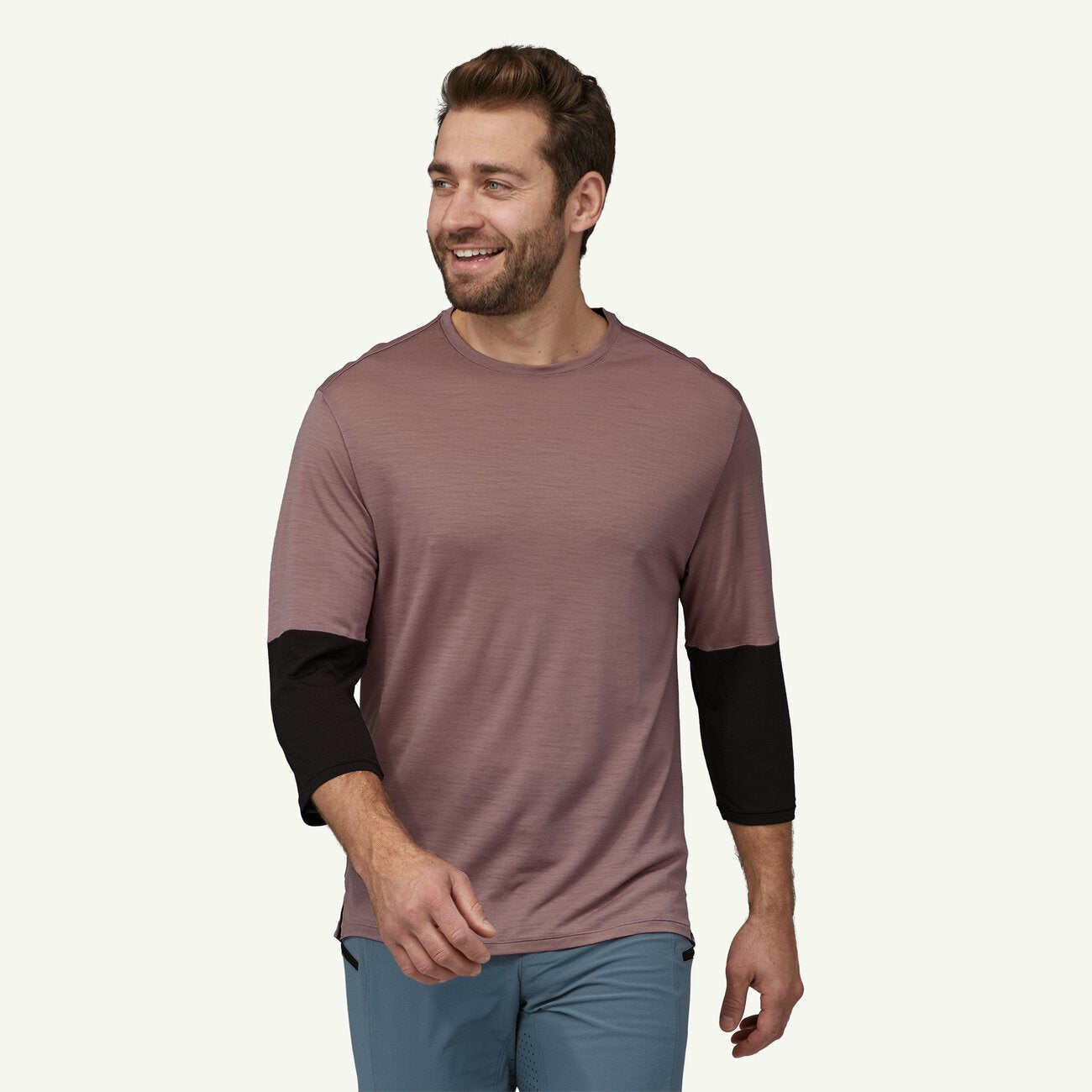 Men's Merino 3/4-Sleeve Bike Jersey